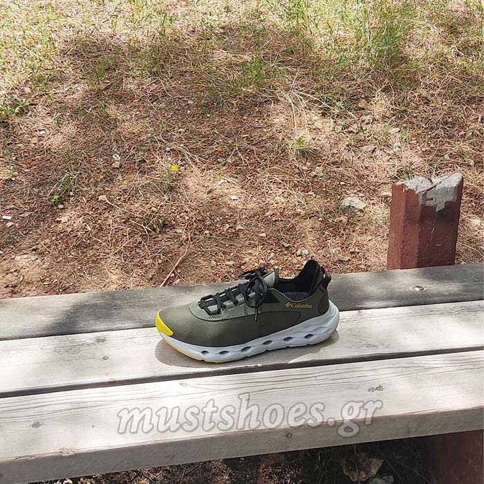 Ανδρικά πράσινα παπούτσια Columbia Drainmaker
