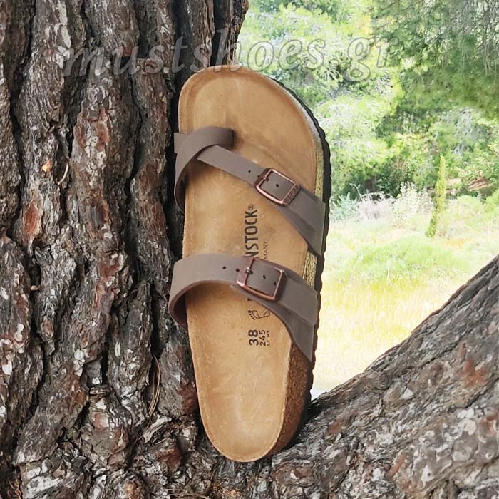 Γυναικείο πέδιλο Birkenstock Mayari σε καφέ χρώμα