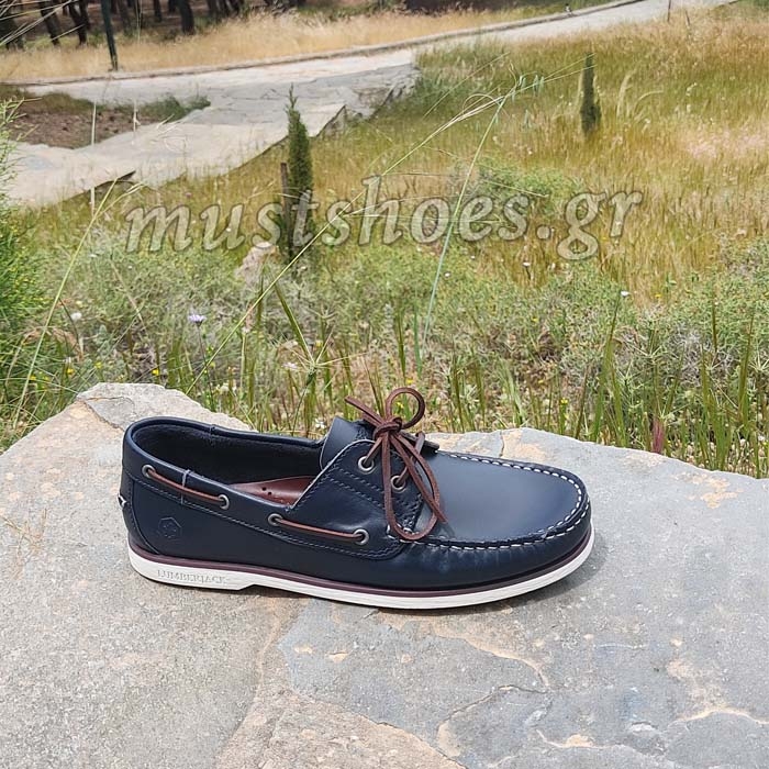 Ανδρικό μπλε ναυτικό παπούτσι Lumberjack boat shoes