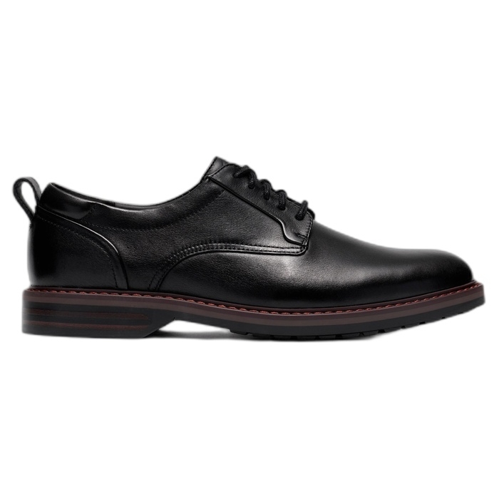 Ανδρικά μαύρα παπούτσια derby Clarks Aldwin2 26327156