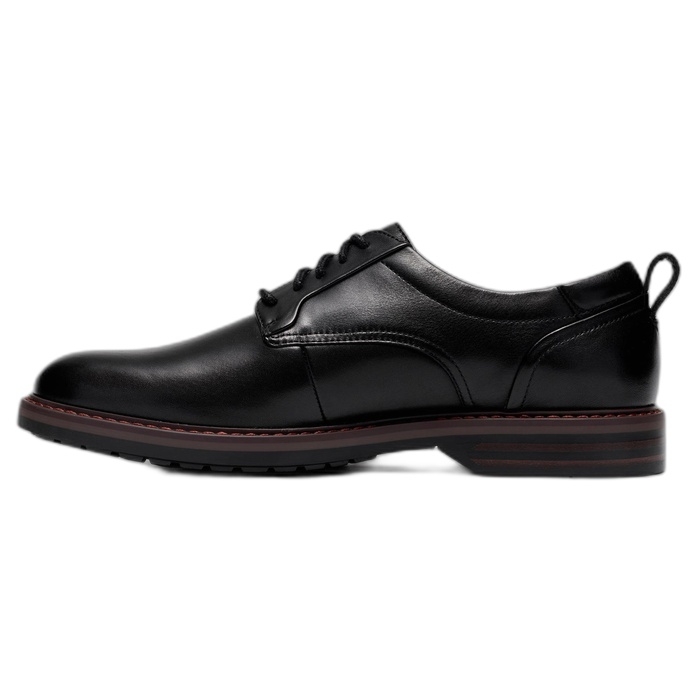 Ανδρικά μαύρα παπούτσια derby Clarks Aldwin2 26327156