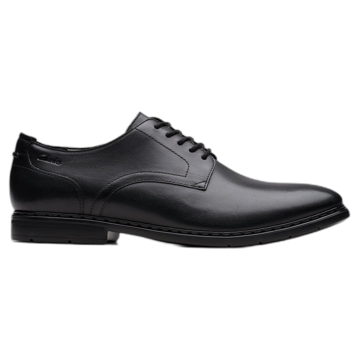 Ανδρικά μαύρα Clarks Banbury Derby Black 26183659
