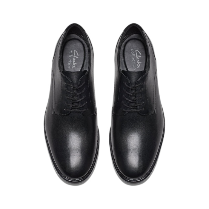 Ανδρικά μαύρα Clarks Banbury Derby Black 26183659