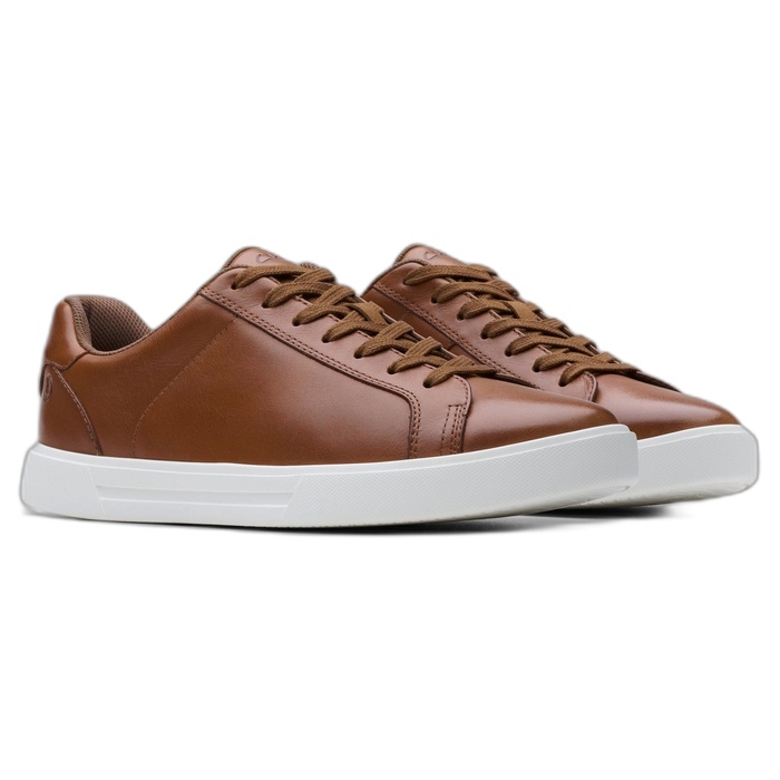 Clarks ανδρικά sneakers Romsey Lace Tan 26182592