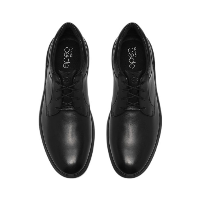 Ανατομικά ανδρικά casual παπούτσια Clarks Code H Plain Black 26328622