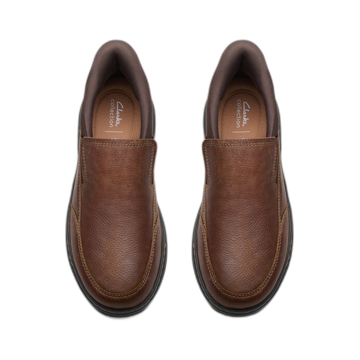 Ανδρικά καφέ loafers Clarks Craftwell Step Brown 26184712