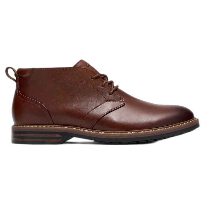 Ανδρικό καφέ ταμπά μποτάκι Clarks Aldwin2 chukka Tan 26320116
