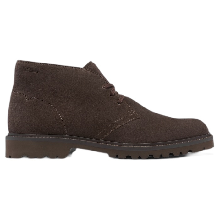 Clarks καφέ ανδρικά μποτάκια Berwick DB Suede 26327461