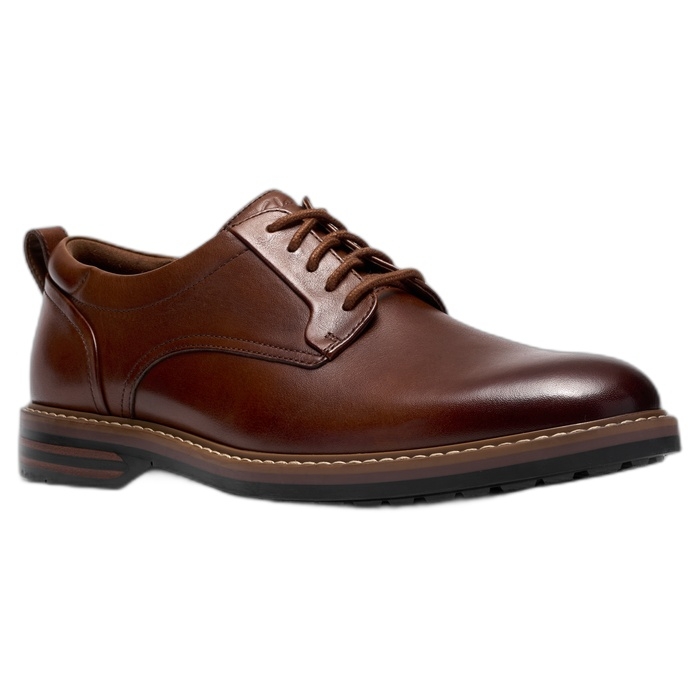 Ανδρικά παπούτσια ταμπά Clarks Aldwin2 Derby Tan 26320300