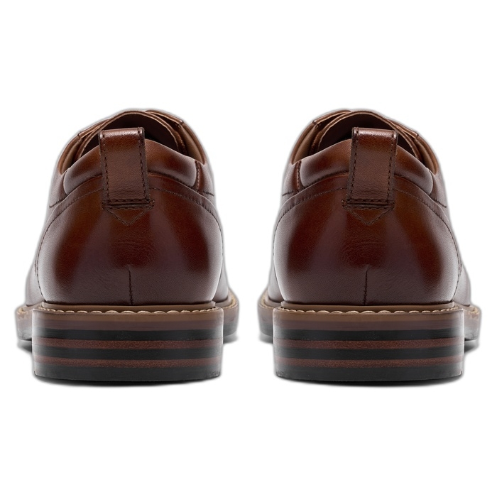 Ανδρικά παπούτσια ταμπά Clarks Aldwin2 Derby Tan 26320300