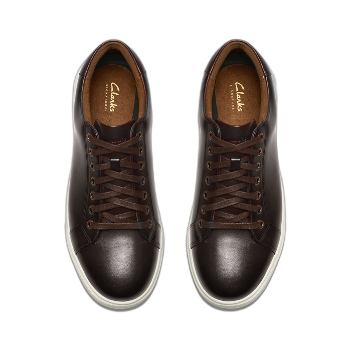 Ανδρικό παπούτσι Clarks Goswell Tie Brown 26186560