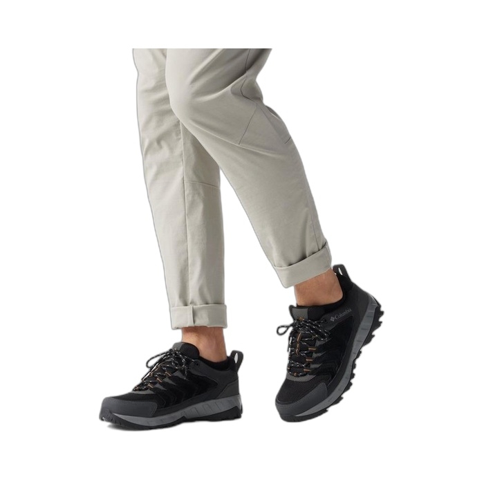Ανδρικό μαύρο πεζοπορικό παπούτσι Columbia Strata Trail WP 2076891-010