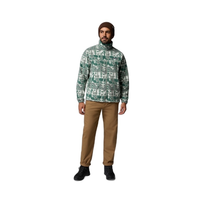Πράσινη ανδρική ζακέτα Columbia Steens Mountain Safari 1478231-350
