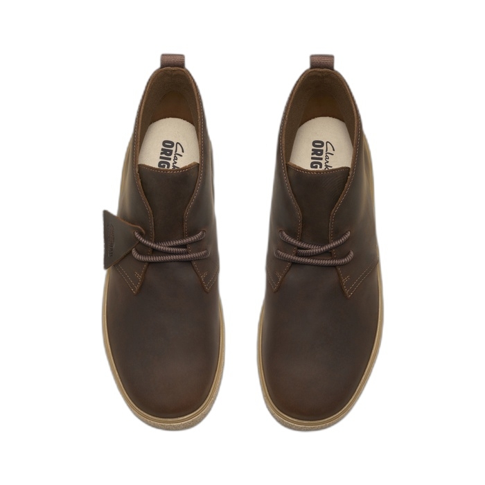 Ανδρικό μποτάκι Desert Clarks Boxbee σε καφέ 26328235