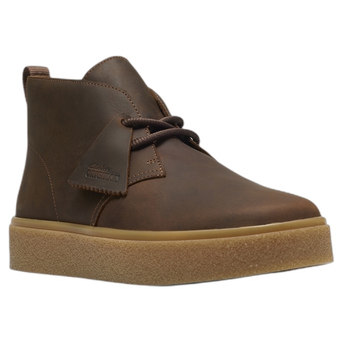 Ανδρικό μποτάκι Desert Clarks Boxbee σε καφέ 26328235