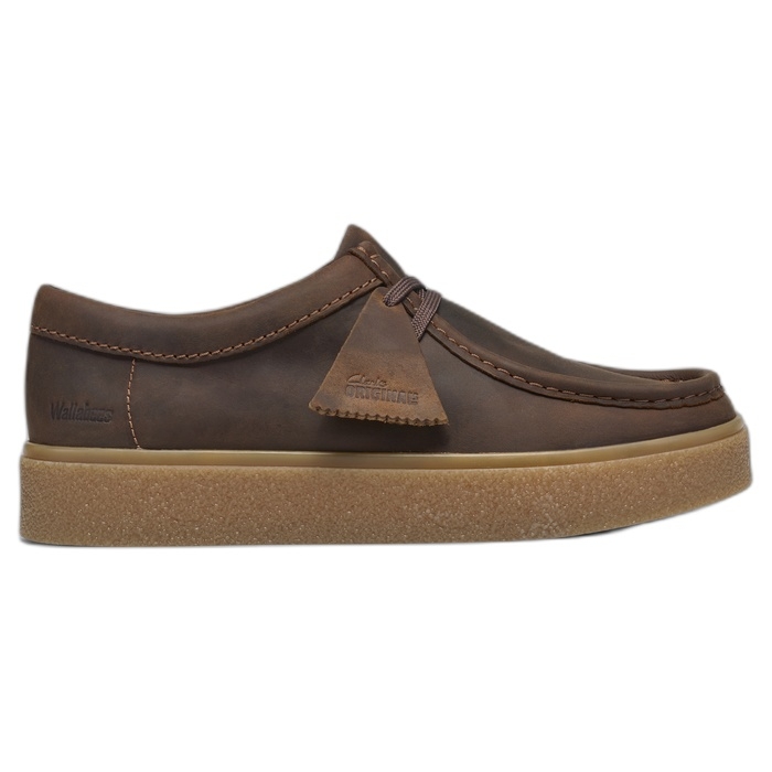 Ανδρικά καφέ casual παπούτσια Clarks Boxbee Wall 26328023