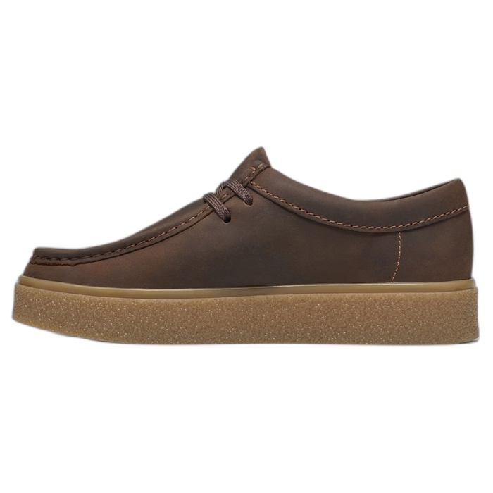 Ανδρικά καφέ casual παπούτσια Clarks Boxbee Wall 26328023