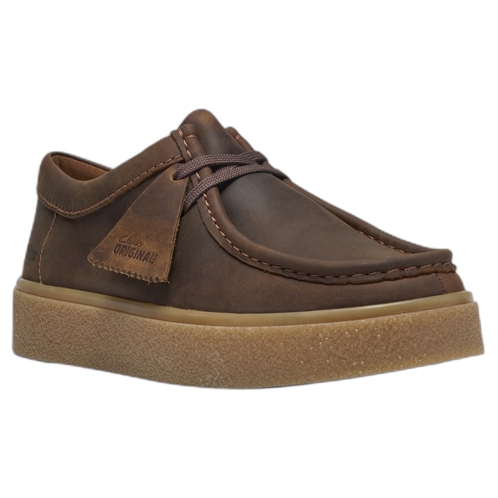 Ανδρικά καφέ casual παπούτσια Clarks Boxbee Wall 26328023