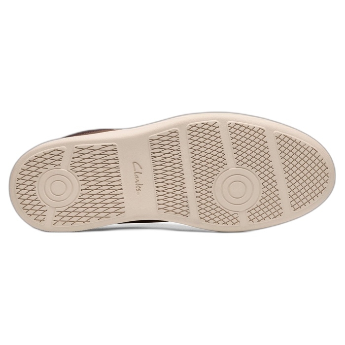 Ανδρικά καφέ μποτάκια Clarks Brodin Mid Beeswax 26185511