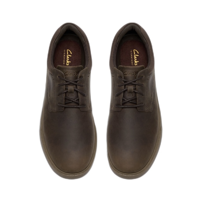Ανδρικό Clarks καφέ παπούτσια casual Lydford Lo 26320144
