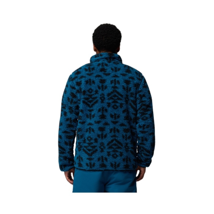 Ανδρική μπλε ζακέτα Columbia Fleece που γυρίζει το μέσα έξω 2135651-442
