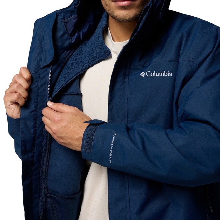 Ανδρικό μπλε μπουφάν Columbia Hikebound II 2096914-464