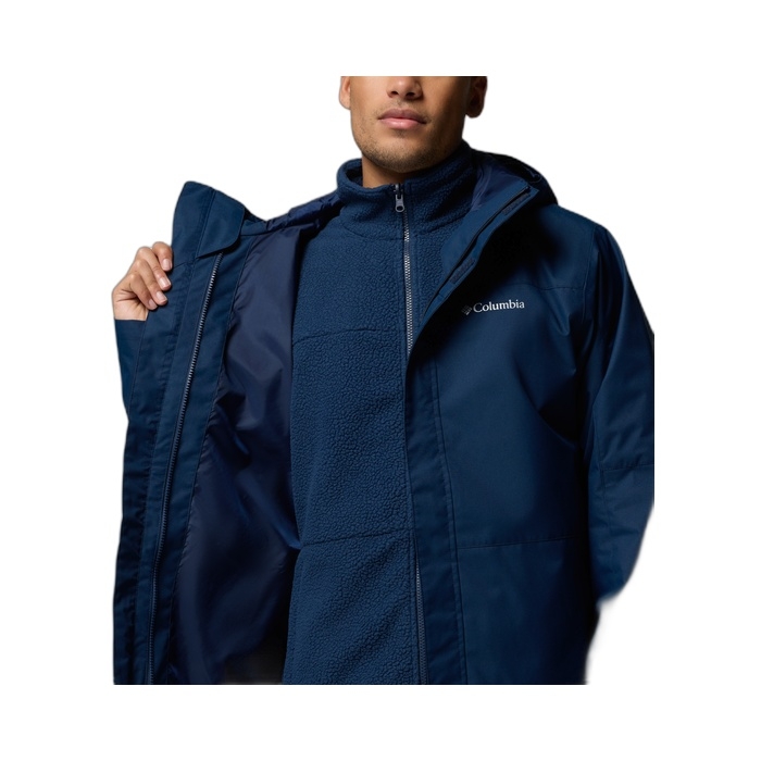 Ανδρικό μπλε μπουφάν Columbia Hikebound II 2096914-464