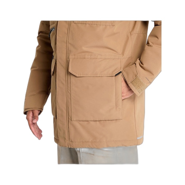 Ανδρικό μπουφάν Columbia Parka Landroamer σε ανοιχτό καφέ χρώμα 2088041-257