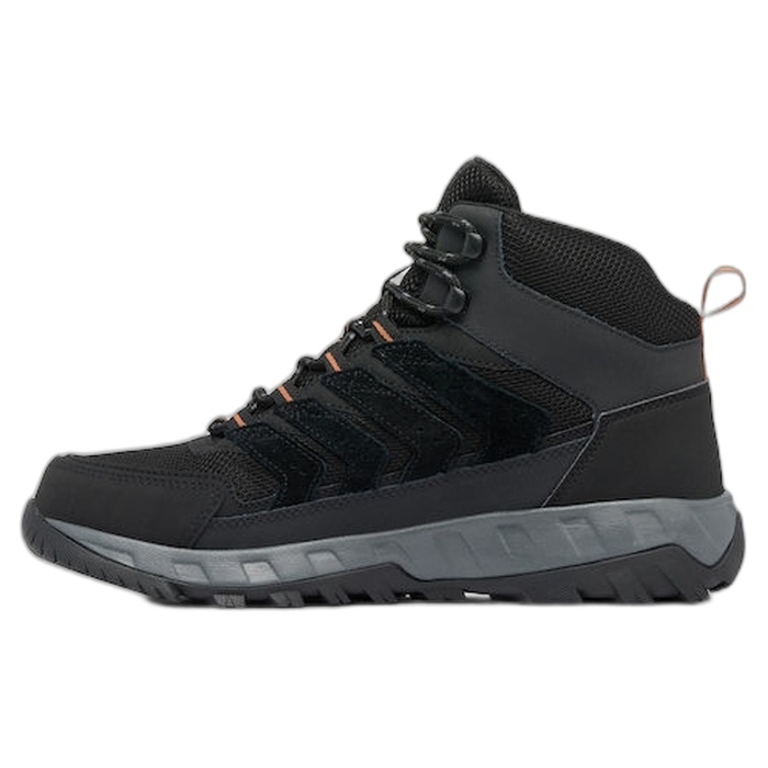 Ανδρικά αδιάβροχα μαύρα μποτάκια Columbia Strata Trail Mid 2076861-010