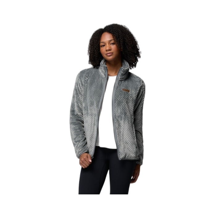Columbia γυναικεία ζακέτα fleece Fire Side II σε γκρι 1819791-342