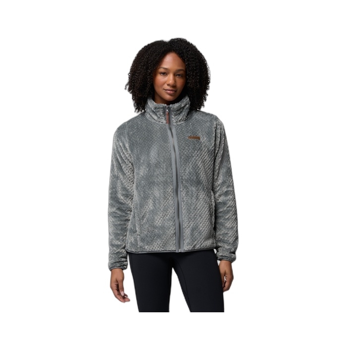 Columbia γυναικεία ζακέτα fleece Fire Side II σε γκρι 1819791-342