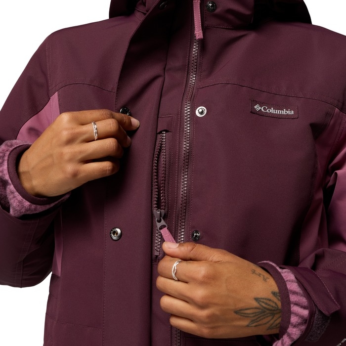 Γυναικείο μπουφάν Columbia Bugaboo IV σε φούξια χρώμα 2170781-607