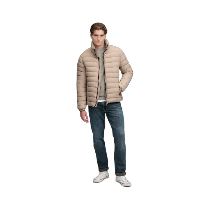 Ανδρικό μπεζ μπουφάν Superdry Fuji M5012432A-D7J