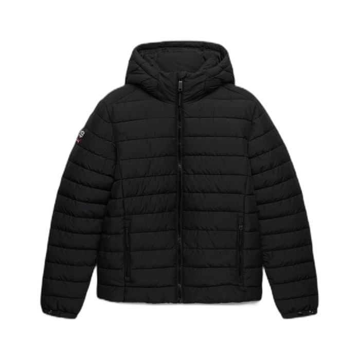 Superdry μαύρο μπουφάν Fuji