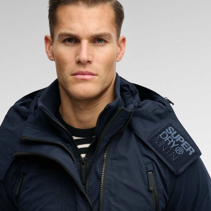 Ανδρικά Superdry μπουφάν σε μπλε χρώμα Arctic Windcheater M5012422A-49P