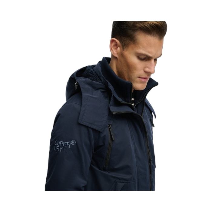 Ανδρικά Superdry μπουφάν σε μπλε χρώμα Arctic Windcheater M5012422A-49P