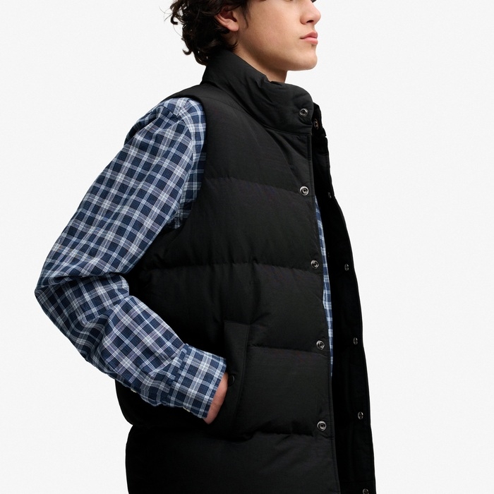 Ανδρικό γιλέκο Superdry αμάνικο σε μαύρο χρώμα M5012426A-12A