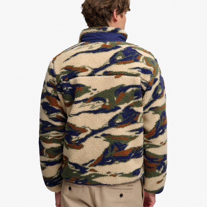 Ανδρικό Superdry Terrain Fleece Zip Through 2014576A-M9E khaki