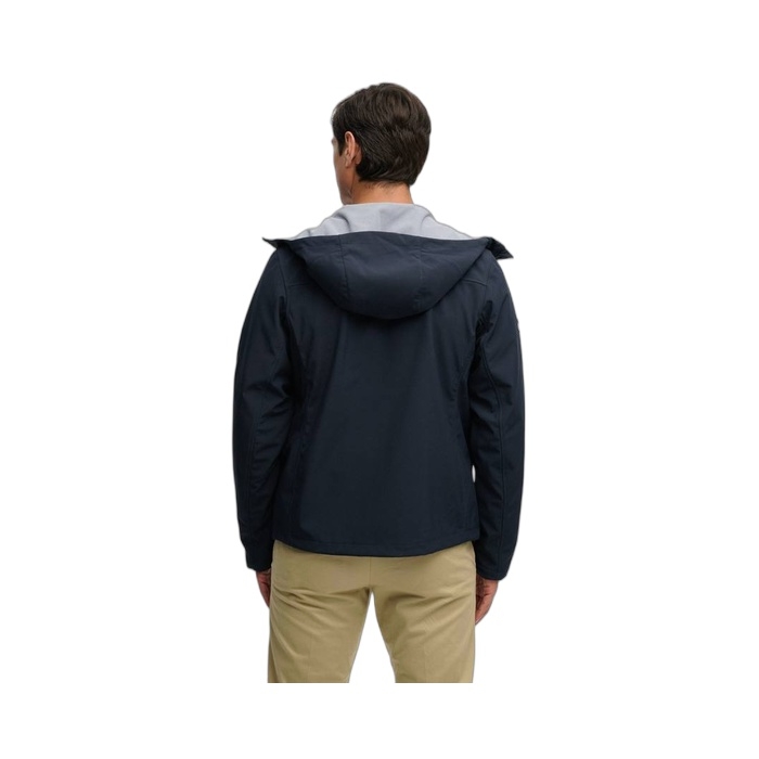 Ανδρικό μπλε μπουφάν Softshell Superdry M5012327A-98T
