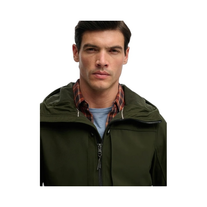 Ανδρικό μπουφάν Superdry Softshell σε πράσινο χρώμα Μ5012327-1ΚΜ