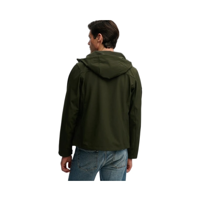 Ανδρικό μπουφάν Superdry Softshell σε πράσινο χρώμα Μ5012327-1ΚΜ