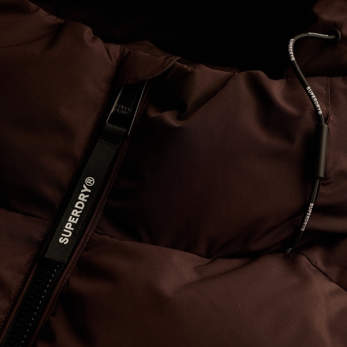 Ανδρικά μπουφάν Superdry Puffer σε καφέ M5011905A-L5J