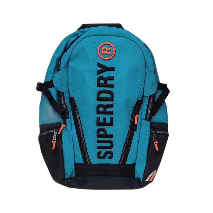 Unisex σακίδια πλάτης Superdry σε πετρολ χρώμα