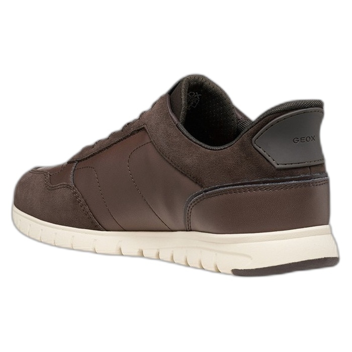 Geox ανδρικά καφέ sneakers FlextrideZero Plus U66NEA