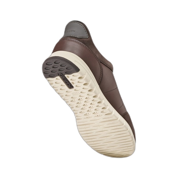 Geox ανδρικά καφέ sneakers FlextrideZero Plus U66NEA