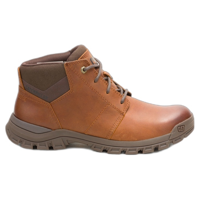 Ανδρικό καφέ μποτάκι Caterpillar Threshold leather brown P726439