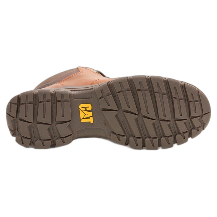 Ανδρικό καφέ μποτάκι Caterpillar Threshold leather brown P726439