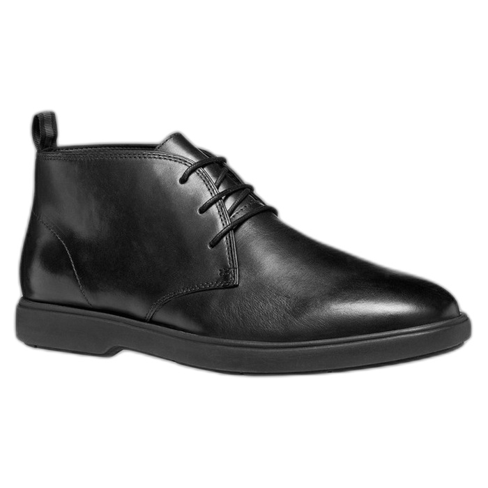 Ανδρικά μαύρα μποτάκια Geox Spherica EC17 U56LAD
