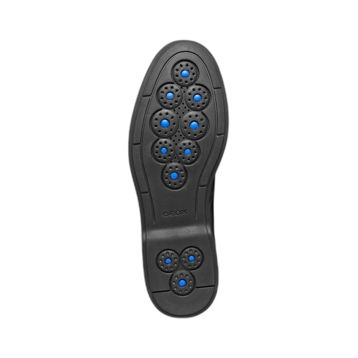 Ανδρικά μαύρα μποτάκια Geox Spherica EC17 U56LAD