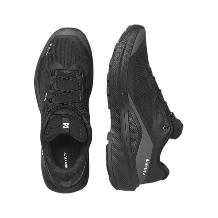 Salomon ανδρικά παπούτσια trail Genesis 2 GTX μαύρα 493003